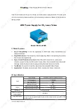 Cloudray MYJG-40 User Manual preview