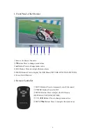 Предварительный просмотр 4 страницы Clover TFT7001 User Instructions