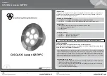 Preview for 1 page of CLS CAS 6 Luxeon K2-TFFC Manual