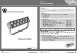 Preview for 1 page of CLS Facade 12 RGB Manual