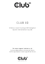 Preview for 4 page of Club 3D CSV-1474 Quick Installation Manual