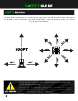 Предварительный просмотр 6 страницы Club Cannon QUAD JET User Manual