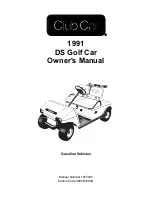 Club Car 1991 DS Owner'S Manual preview