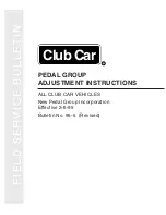 Предварительный просмотр 89 страницы Club Car 1995 Golf Car Maintenance Service Supplement