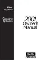 Предварительный просмотр 1 страницы Club Car 2001 TransPorter Owner'S Manual