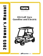 Club Car 2005 DS Owner'S Manual preview