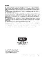 Preview for 3 page of Club Car 2007 Precedent Owner'S Manual