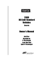 Club Car 2008 Lynx Box Bed Owner'S Manual preview