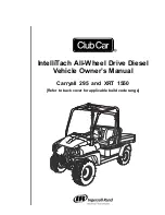 Club Car Carryall 1500 IntelliTach Owner'S Manual preview