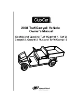 Предварительный просмотр 1 страницы Club Car Carryall 2 Plus Owner'S Manual