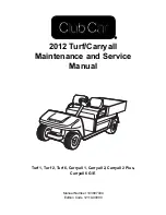 Club Car Carryall 2 Plus Service Manual предпросмотр