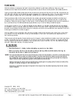 Preview for 3 page of Club Car CARRYALL 252 2007 Maintenance And Service Manual