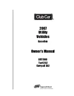 Club Car CARRYALL 252 2007 Owner'S Manual preview