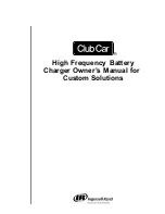 Club Car High Frequency 912-4852 Owner'S Manual preview