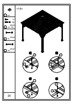 Предварительный просмотр 20 страницы Club Piscine Bruxelles YS 9006C Manual