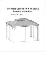 Предварительный просмотр 1 страницы Club Piscine Maestrale Assembly Instructions Manual