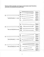 Предварительный просмотр 5 страницы Club Piscine Maestrale Assembly Instructions Manual