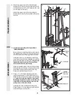 Предварительный просмотр 8 страницы Club Weider 16.6ST WESY49200 User Manual