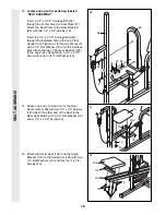 Предварительный просмотр 19 страницы Club Weider 16.6ST WESY49200 User Manual