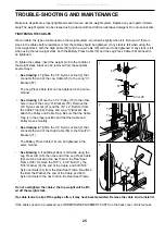 Preview for 25 page of Club Weider WESY49201 User Manual