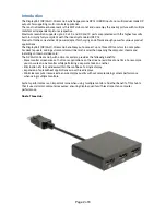 Предварительный просмотр 2 страницы Club CSV-5300 User Manual