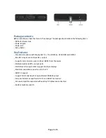 Предварительный просмотр 3 страницы Club CSV-5300 User Manual