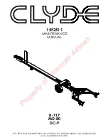 Clyde 15F25QQ Maintenance Manual preview