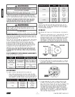 Preview for 8 page of CM 2208A Operating, Maintenance & Parts Manual