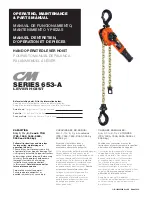 CM 5310A Operating, Maintenance & Parts Manual preview