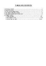 Preview for 2 page of CM Promarks Promax TMC-150 Operation Manual