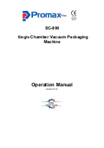 CM Promax SC-800 Operation Manual предпросмотр