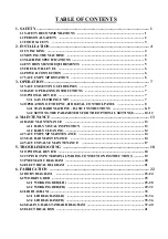 Preview for 2 page of CM Promax SC-800 Operation Manual