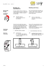 Предварительный просмотр 4 страницы CM RIESE SAFE X4 Original Operating Instructions