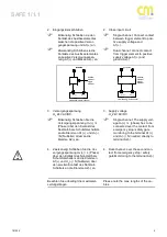 Предварительный просмотр 5 страницы CM SAFE 1 Original Operating Instructions