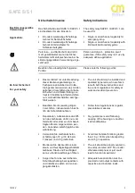 Предварительный просмотр 2 страницы CM SAFE 5 Original Operating Instruction