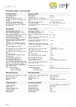 Предварительный просмотр 8 страницы CM SAFE CL Original Operating Instruction