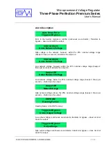 Предварительный просмотр 23 страницы CM Three-Phase Perfection Premium Series User Manual