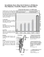 Предварительный просмотр 5 страницы CM VERSA CLIMBER Operational Manual