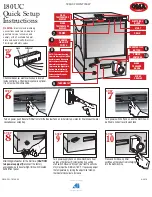 Предварительный просмотр 2 страницы CMA Dishmachines 180UC Quick Setup Instructions