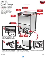 Предварительный просмотр 2 страницы CMA Dishmachines 181-VL Quick Setup Instructions