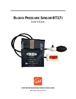 CMA Dishmachines BLOOD PRESSURE SENSOR BT17i User Manual preview