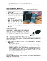 Preview for 4 page of CMA Dishmachines BLOOD PRESSURE SENSOR BT17i User Manual