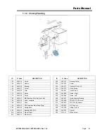 Предварительный просмотр 4 страницы CMA Dishmachines CMA-130VL Parts Manual