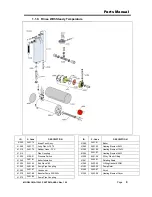 Предварительный просмотр 9 страницы CMA Dishmachines CMA-130VL Parts Manual