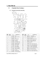 Предварительный просмотр 3 страницы CMA Dishmachines CMA-180 TALL Parts Manual