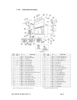 Предварительный просмотр 18 страницы CMA Dishmachines CMA-180 TALL Parts Manual