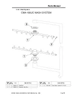 Предварительный просмотр 32 страницы CMA Dishmachines CMA-180UC Service & Parts Manual