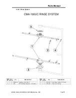 Предварительный просмотр 33 страницы CMA Dishmachines CMA-180UC Service & Parts Manual