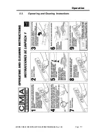 Предварительный просмотр 12 страницы CMA Dishmachines CMA-181GW Owner'S Manual