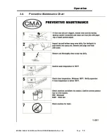 Предварительный просмотр 13 страницы CMA Dishmachines CMA-181VL Owner'S Manual